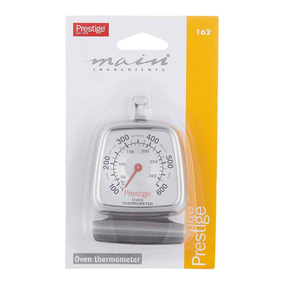 Prestige Oven Thermometer, Pr162, Silver, Stainless Steel