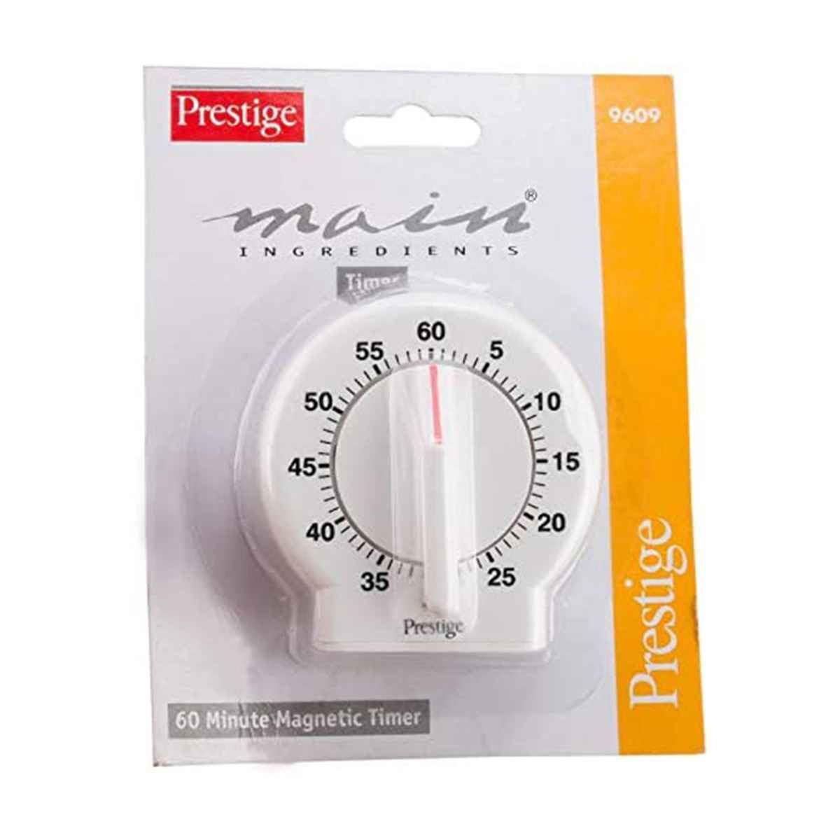 Prestige Magnetic Mechanical Timer, White Pr9609