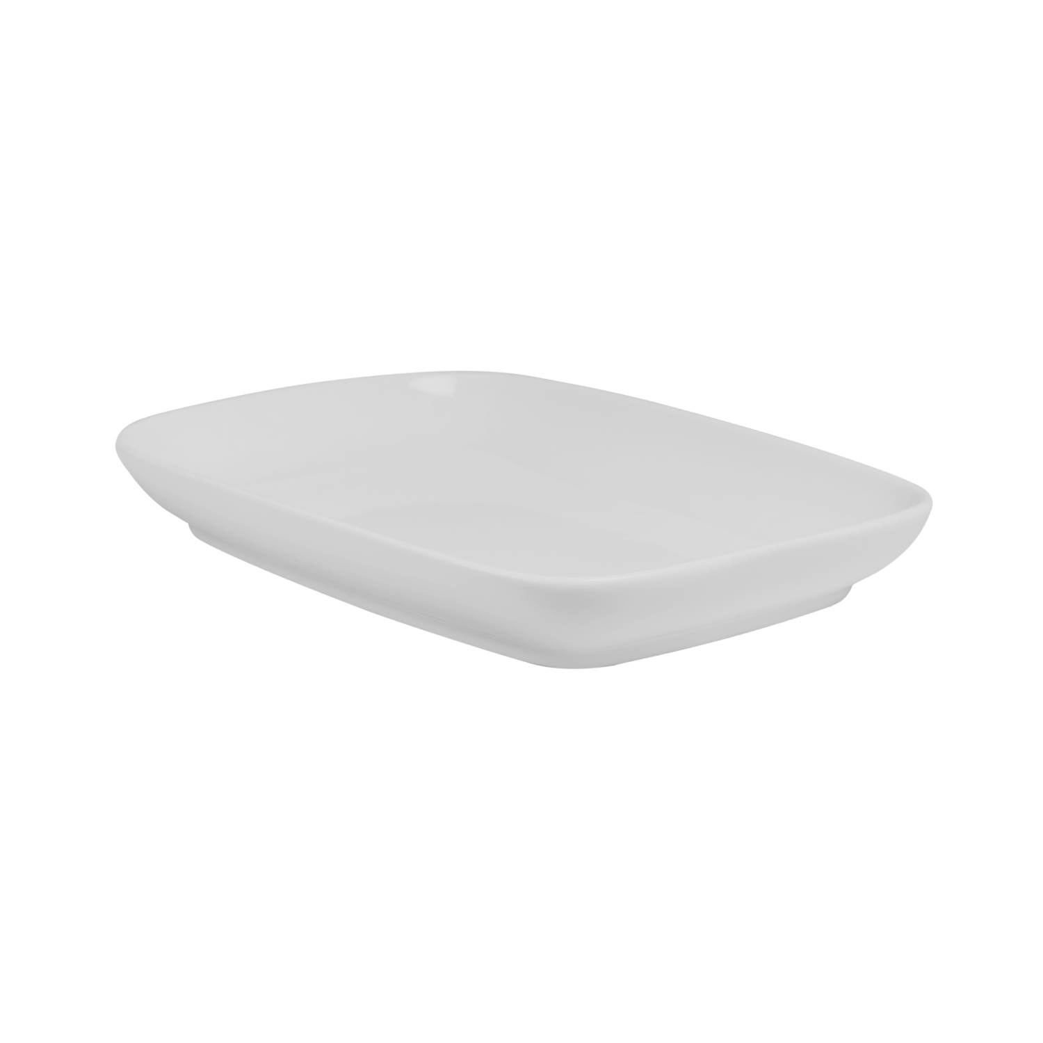 Baralee Simple Plus Rectangular Coupe Plate 14.5 X 22 Cm (5 3/4" X 8 5/8")
