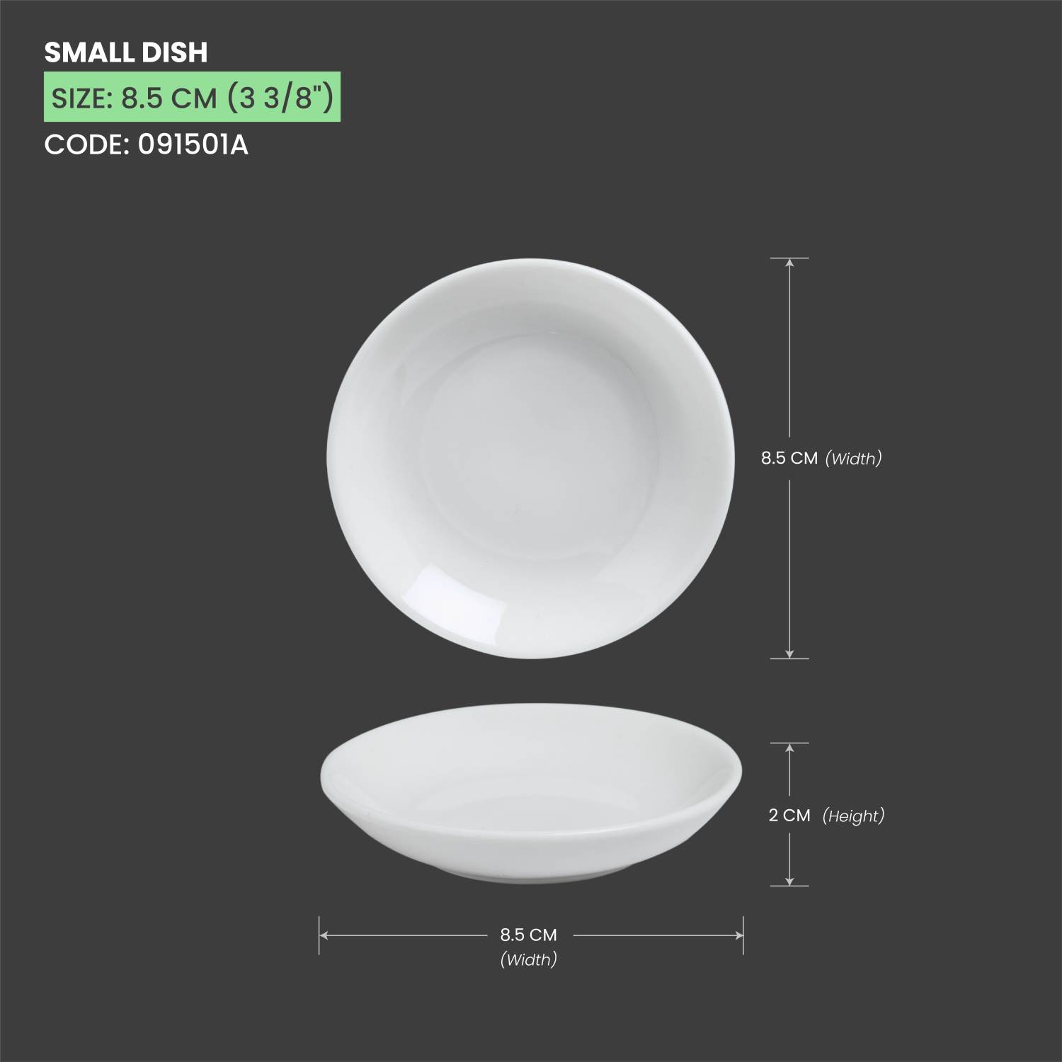 Baralee Simple Plus Small Dish