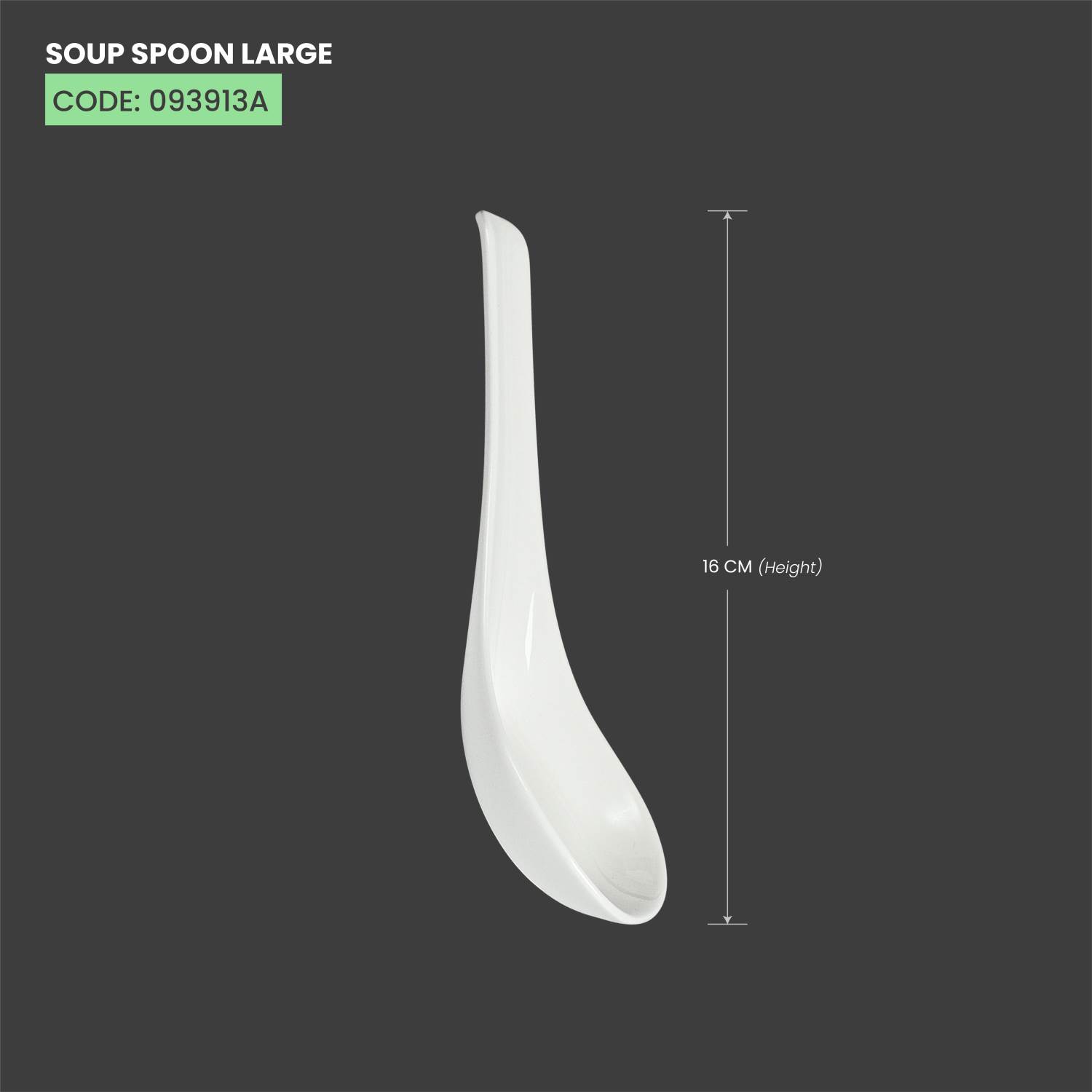 Baralee Simple Plus Soup Spoon Large