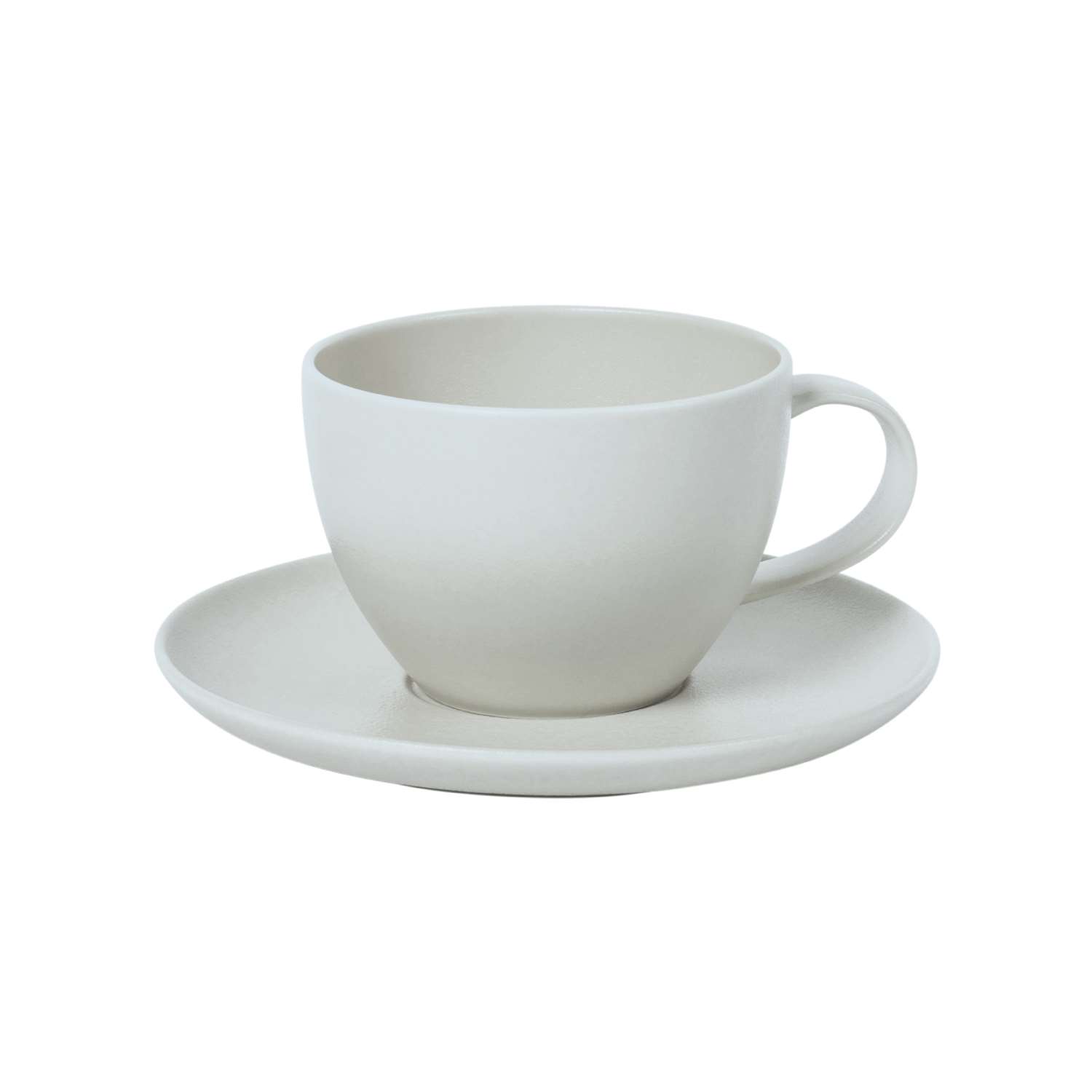 Baralee Light Grey Coupe Saucer