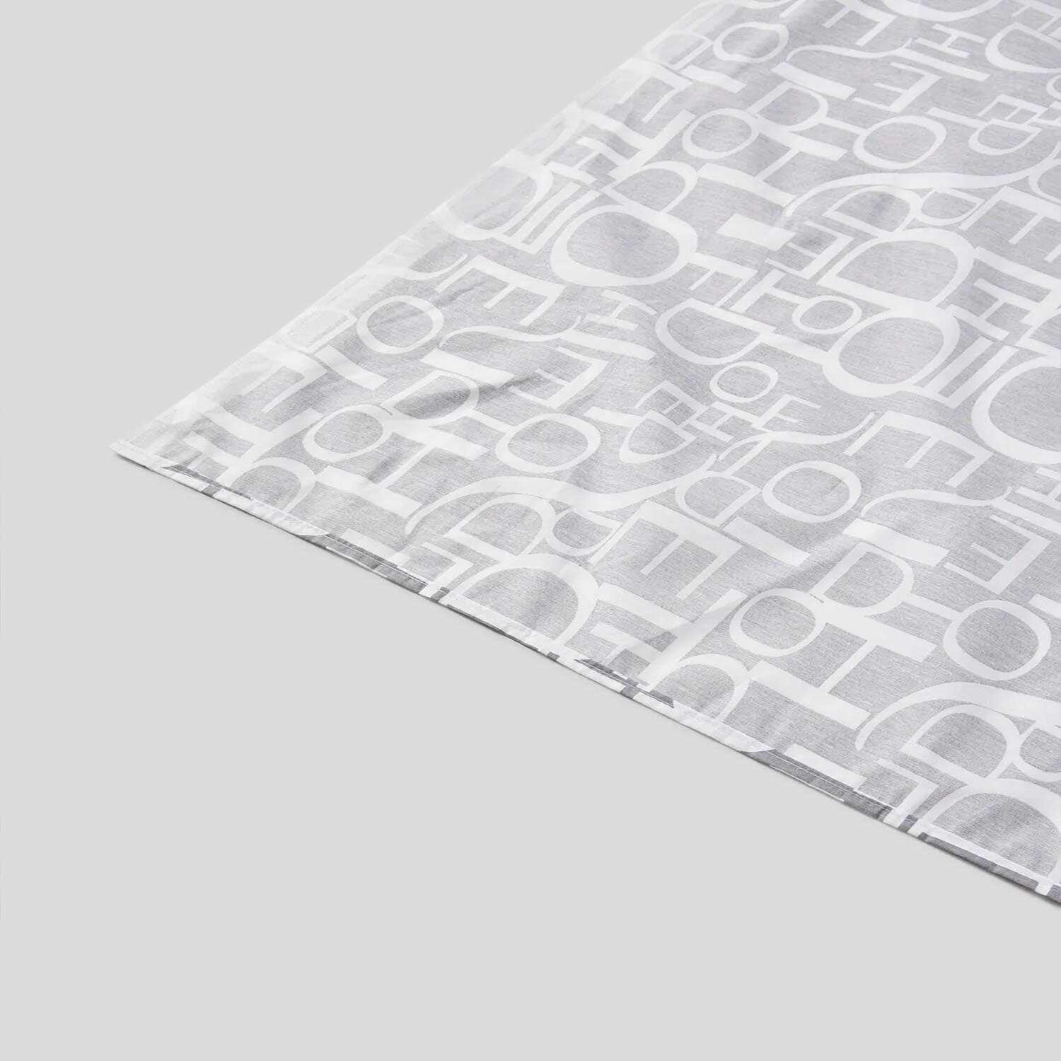 Rishahome 3-Piece Printed 180 Tc Cotton Bedsheet Set Queen Size, Premium Collection (1 Bedsheet + 2 Pillow Cases) Regent Stack