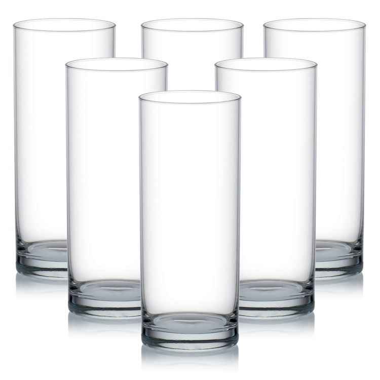 Ocean Fin Line Glass 355 Ml Set Of 6