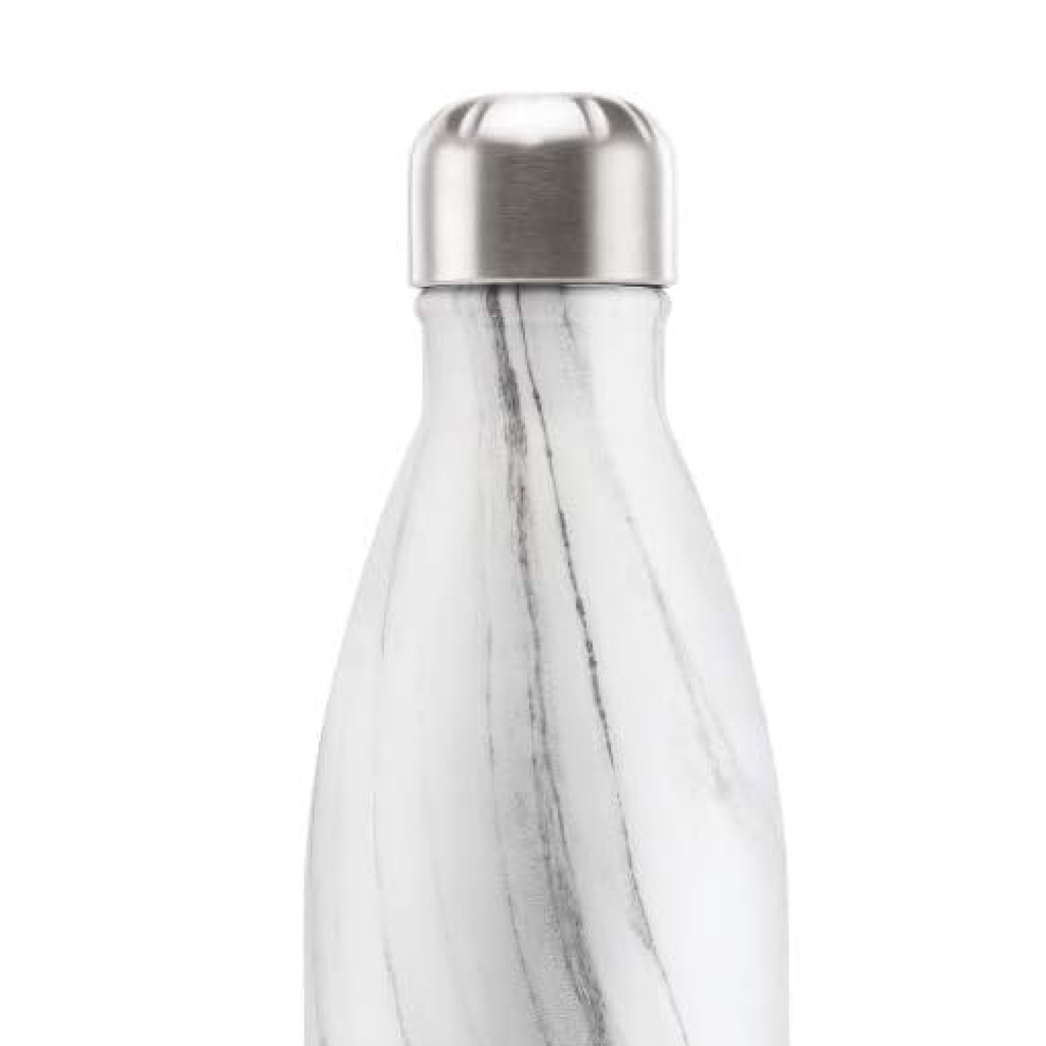 Borosil Hydra Bolt Marble, Vacuum Insulated Water Bottle, 500 Ml