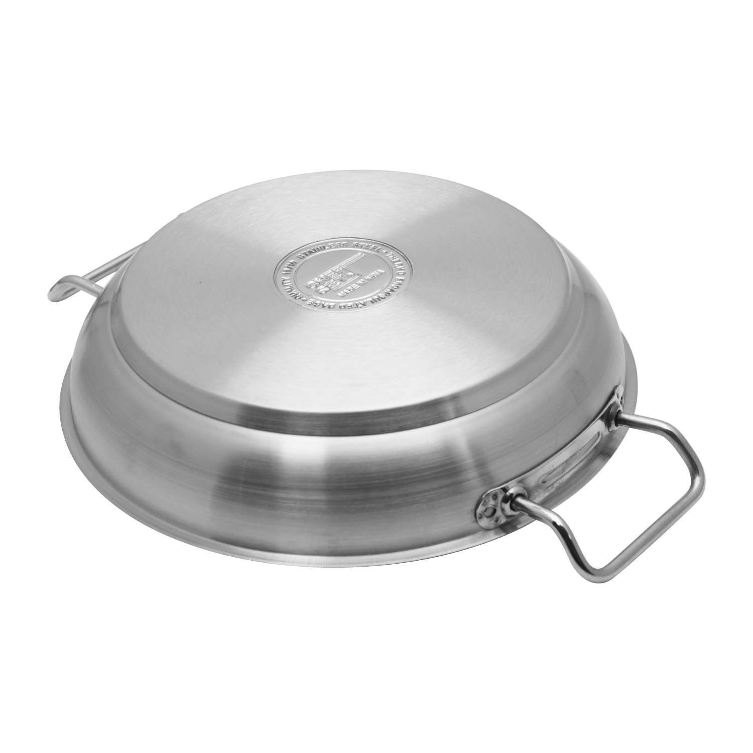 Chefset Steel Fry Pan With Side Handle 28Cm