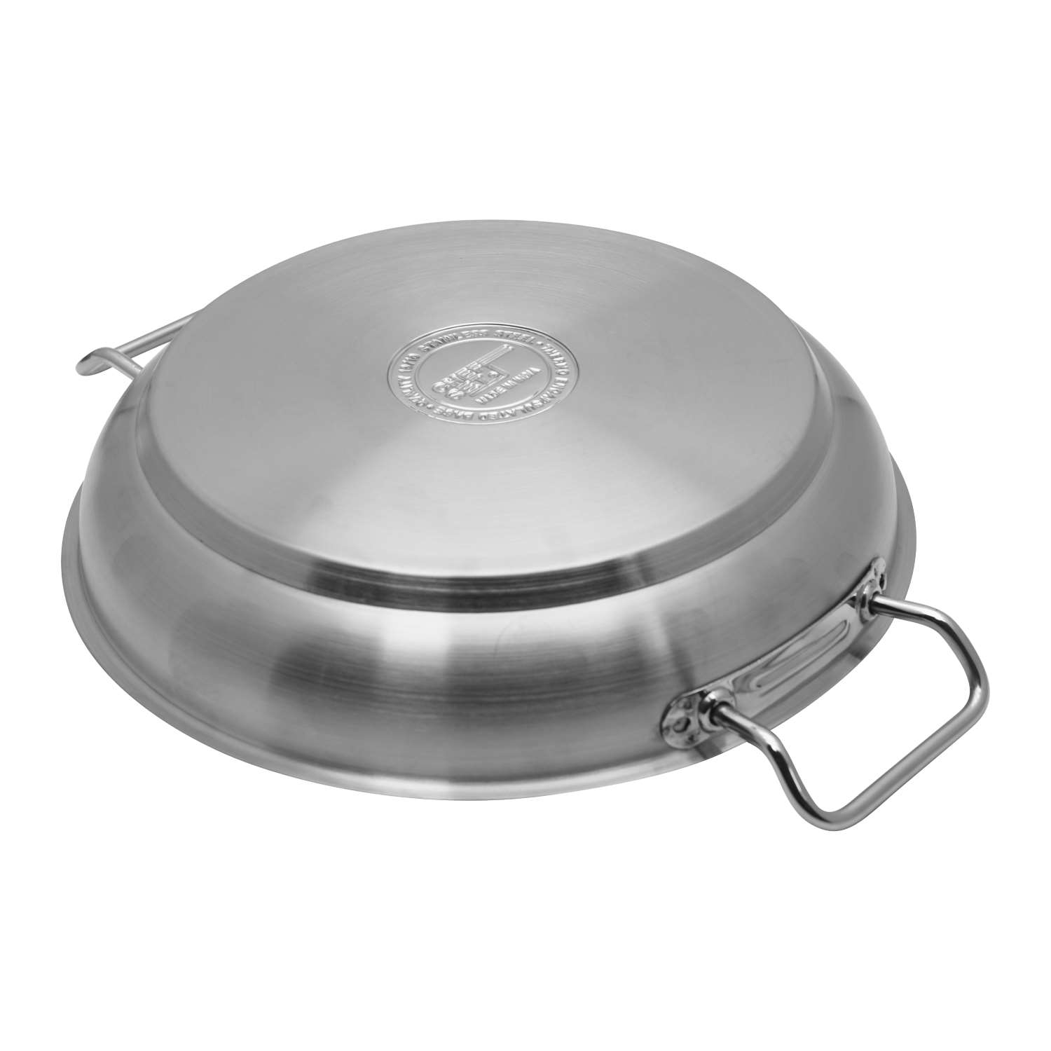Chefset Steel Fry Pan With Side Handle 30Cm