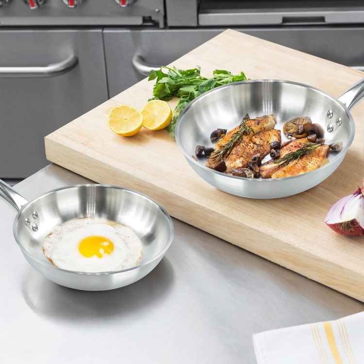Chefset Steel Fry Pan Without Cover