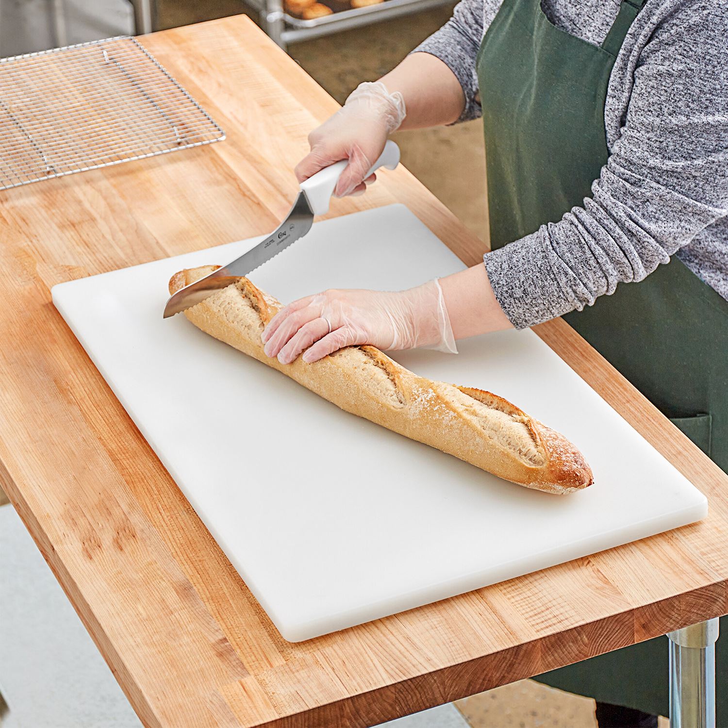 Kitchen Master Cutting Board 60X40X2CM - WHITE