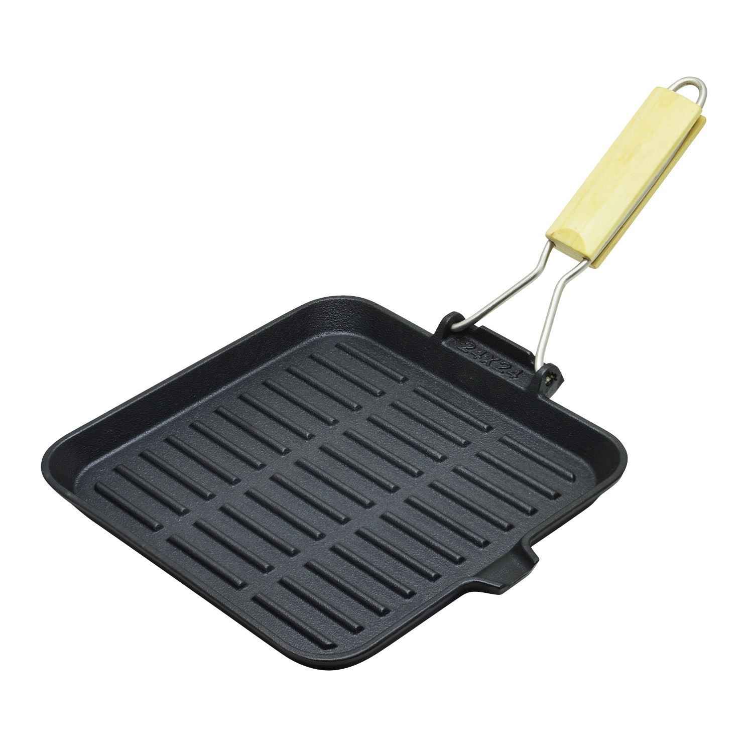 Kitchen Master Cast Iron Grill Pan, 24X24Cm, Cost16
