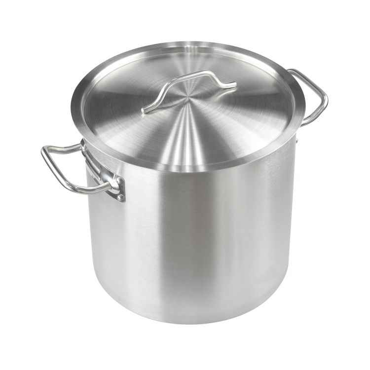 Chefset Steel Stock Pot With Cover