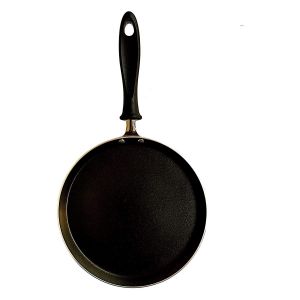 Prestige 12456 Omni frying pan (Tawa) Black, 25 cm, W 26.4 x H 16.4 x D 1.8 cm