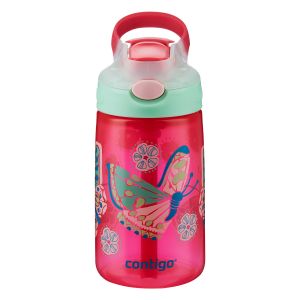 Contigo Autoseal Kids Gizmo Flip Bottle 14 Oz 420 Ml - Plastic - Pink - CT-117