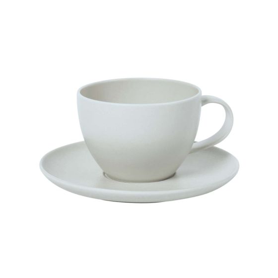 Baralee Light Grey Coupe Saucer 16 Cm (6 1/4