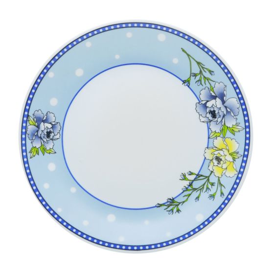 Larah Plano Blue Sapphire Opal Side Plate 7.5 