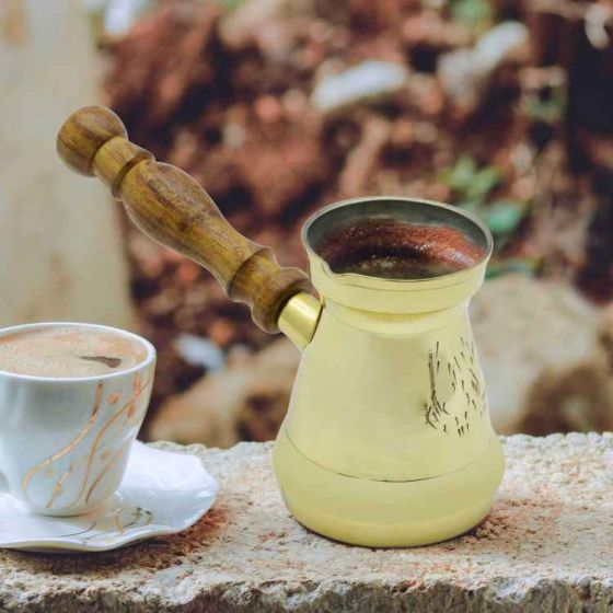 Raj Brass Turkish Coffee Pot - 6