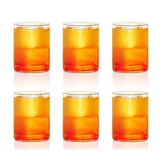 Borosil Vision Glass Set - Juice Set Of 6 - 9