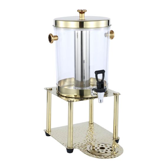 Chefset Juice Dispenser Gold Single Hammered-steel 8 Liter - 3