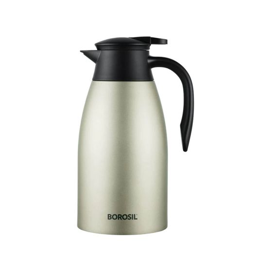 Borosil Vacuum Insulated Teapot Flask - Stainless Steel - 2 Litre - FLKT20L0Y11 - 5
