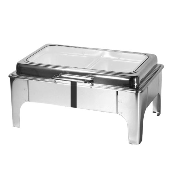 Chefset Stainless Steel Hydraulic Rectangle-steel-9 Liter - 3
