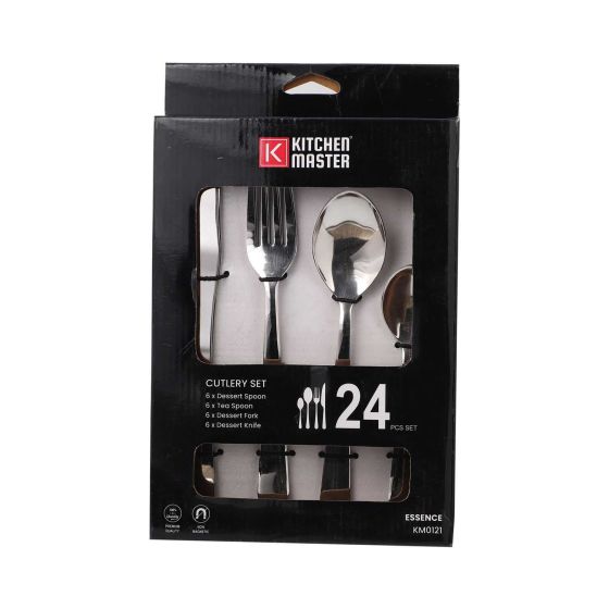 Kitchen Master S/S Cutlery Set, Km0121, 24 Pcs, Essence - 6