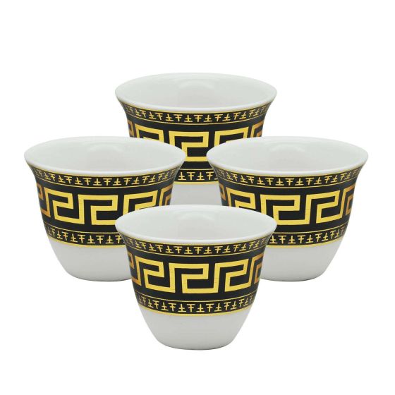 Pearl Cawa Cup 4 Pcs Set Style 4 90Ml - Black - 6