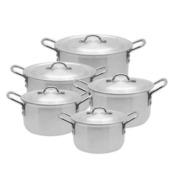Raj Aluminium Cookware Set (Set Of 5) - 6