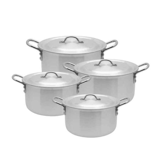 Raj Aluminium Cookware Set (Set Of 4) - 5