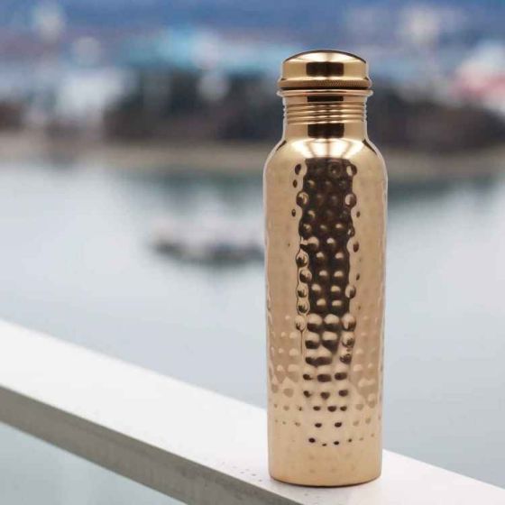 Raj Copper Water Bottle - 7