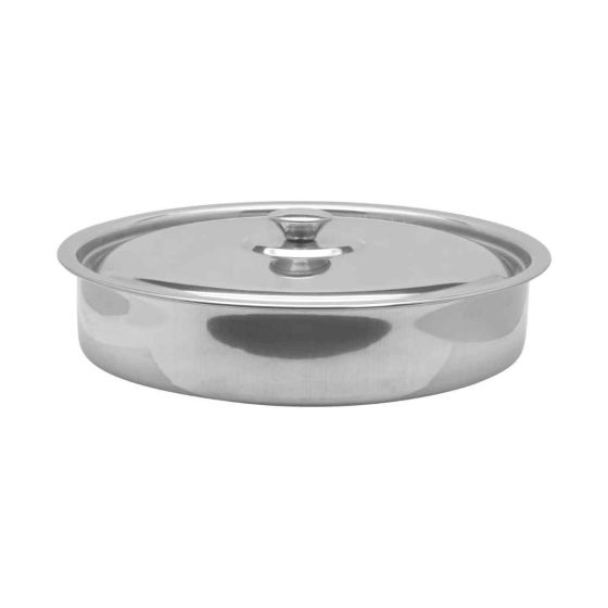 Raj Steel Storage Bowl With Lid - 9