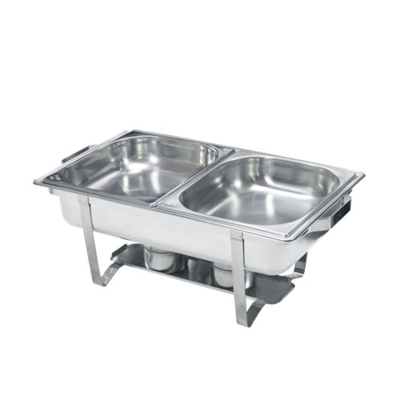 Kitchen Master Steel Rectangle Chafing Dish - 7