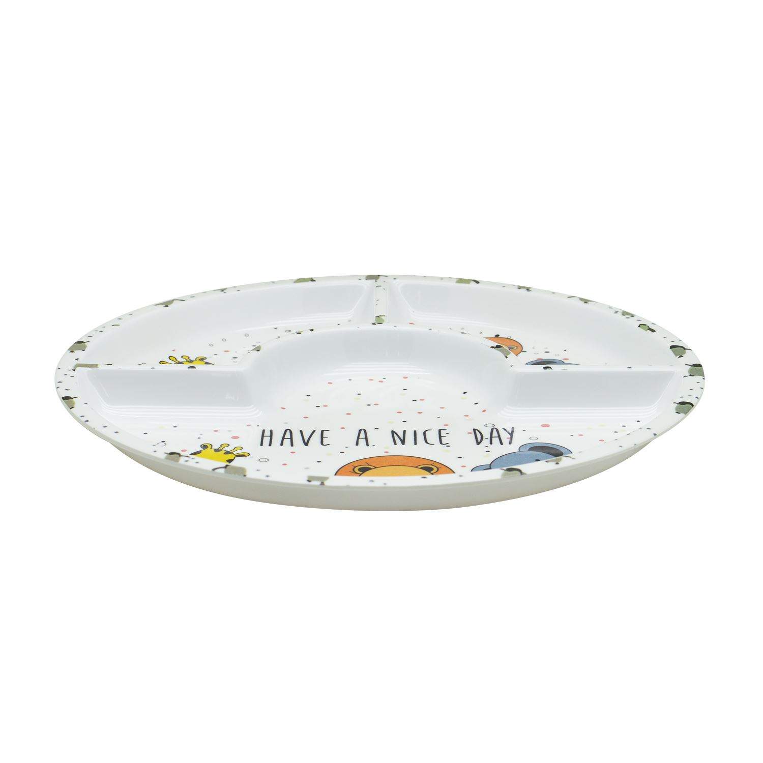 Dinewell Kids Round Plate 10''