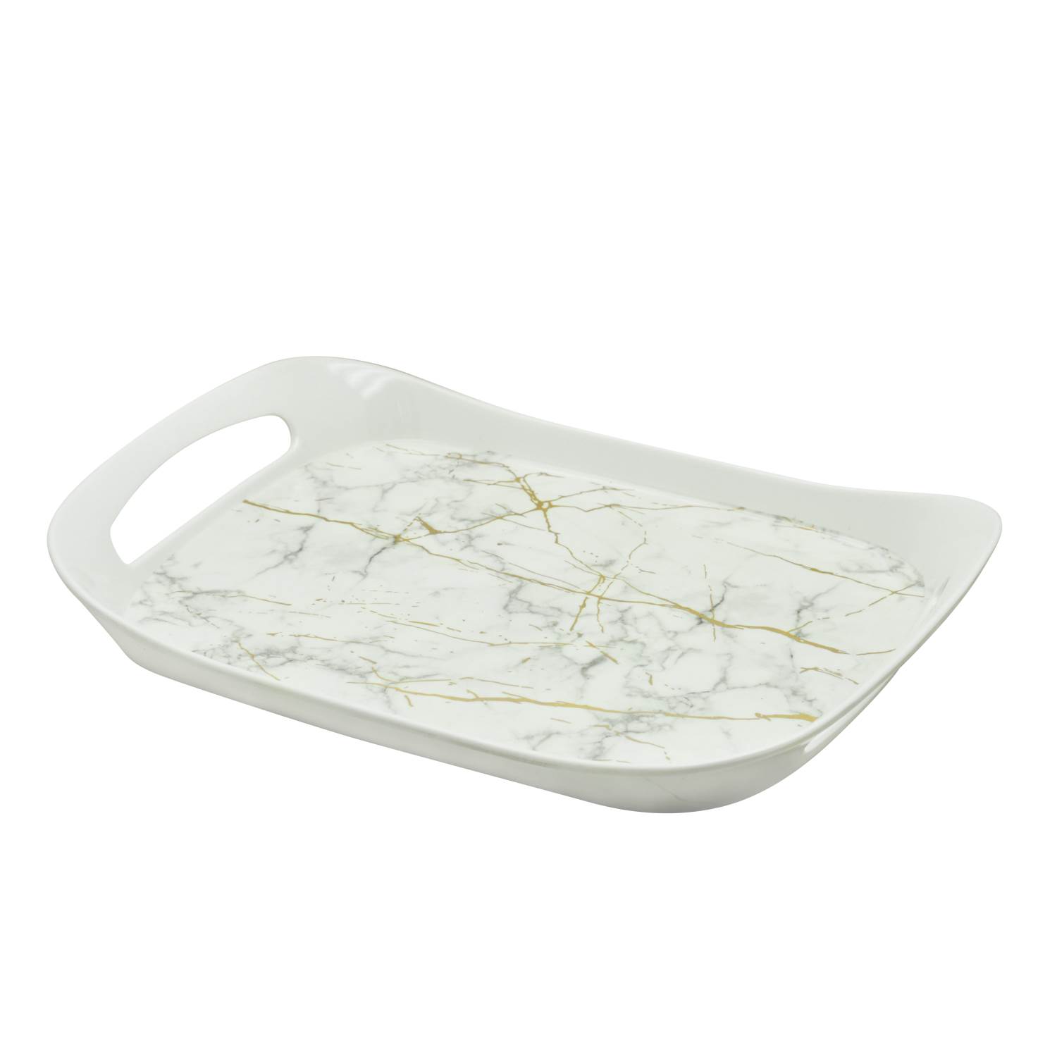 Rk Comfort Tray Large White Static Gold, Dwt1072Wsg, 16.25" X 10.25"
