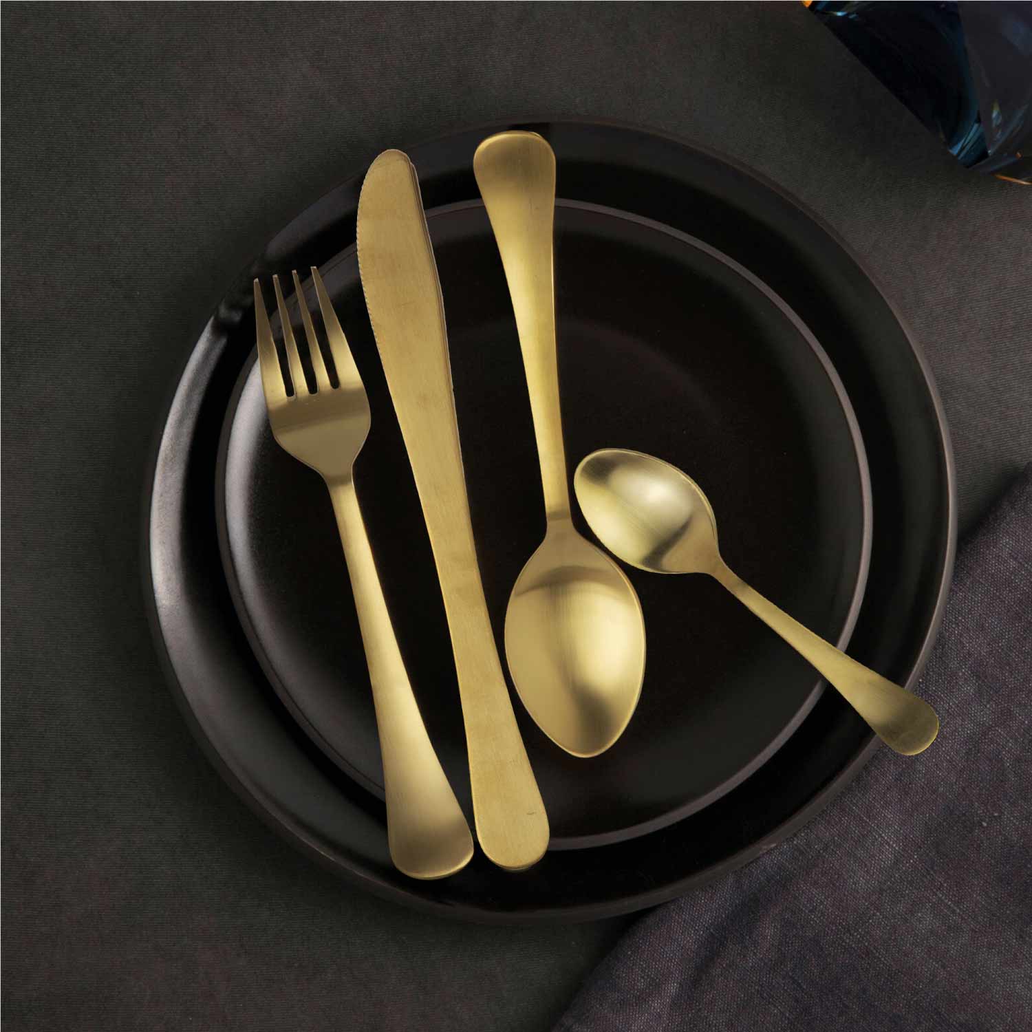 Kitchen Master Gravity 24 Pc Cutlery Set
