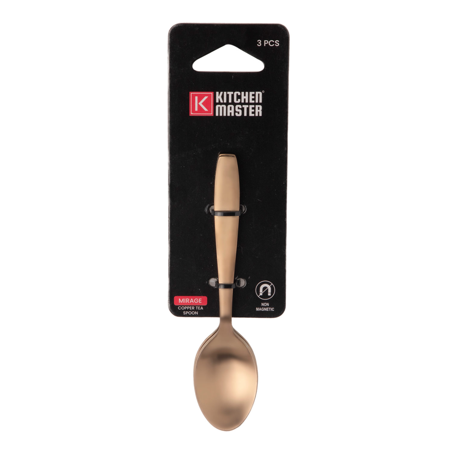 Kitchen Master Copper Tea Spoon, Km0117, 3Pc Pack, Mirage