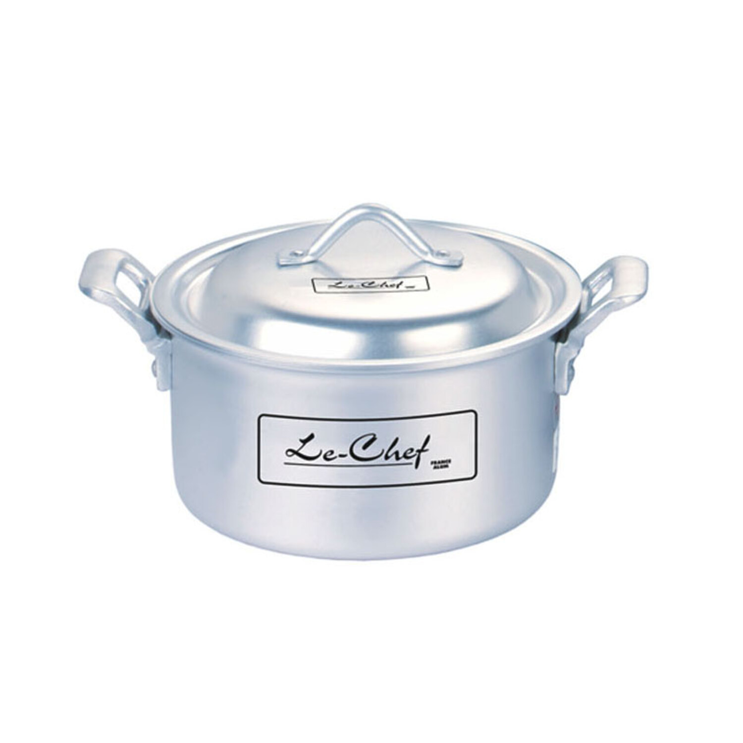 Le Chef Metal Finish Superior Topical Cooking Pot 5 Pcs Set (12x16) 6x10 With Durable Handles And Heavy Lids Original Made In Pakistan