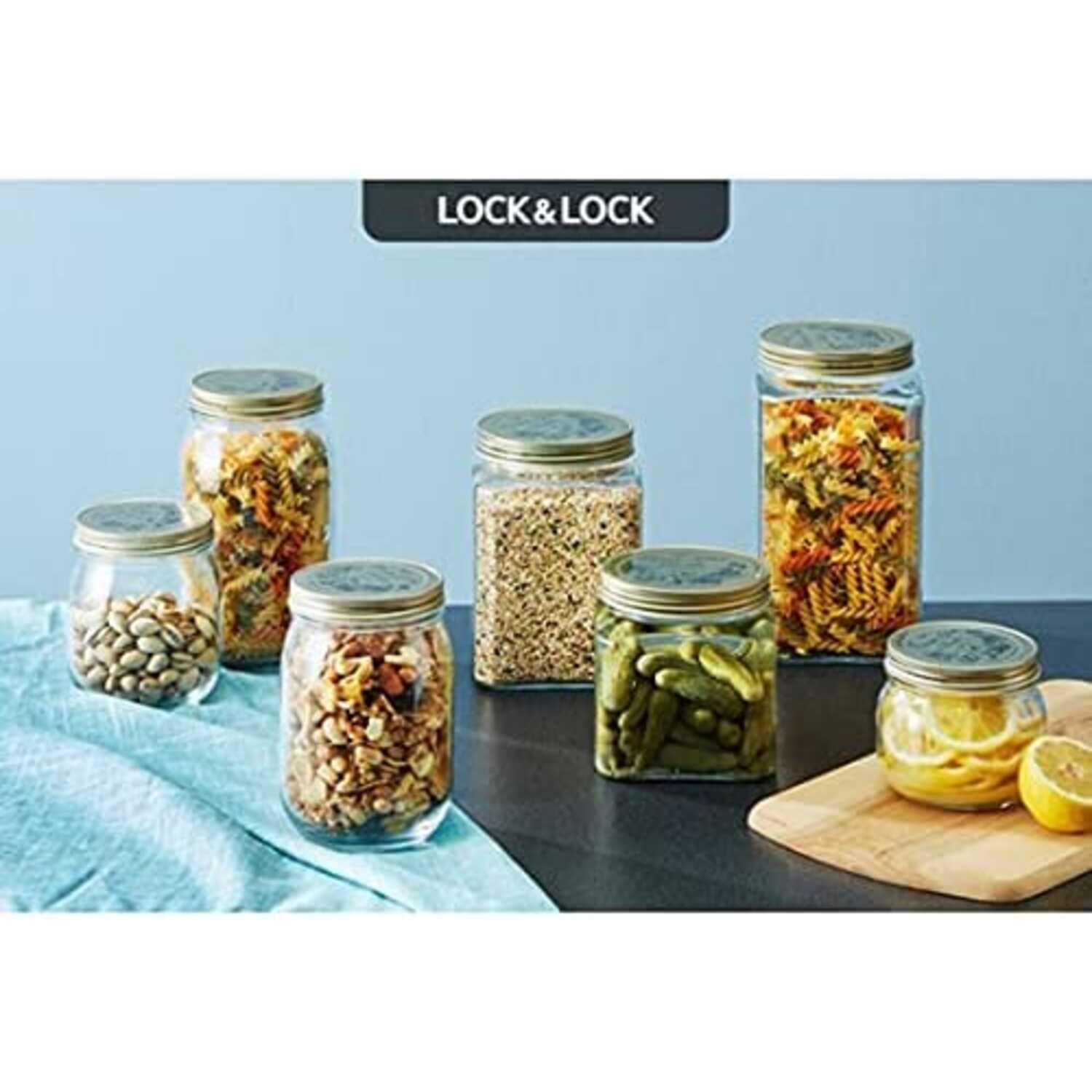 Locknlock Glass Canister-Rectangular-2,300Ml