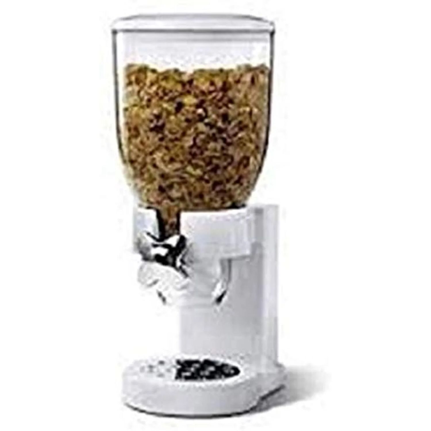 Dessini Plastic Cereal/Dry Food Dispenser Single White