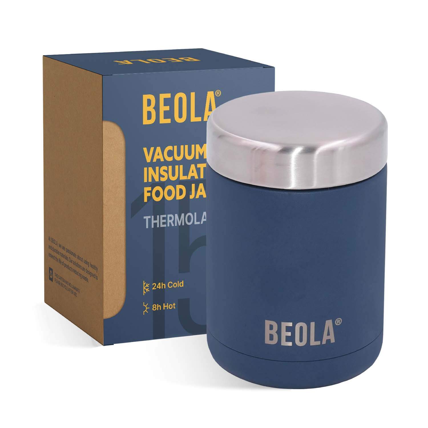 Beola Insalted Food Jar - 450Ml