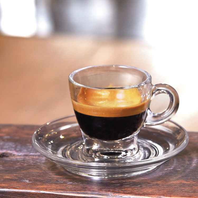 Ocean Caffe Espresso Saucer 4 3/4" Set Of 6