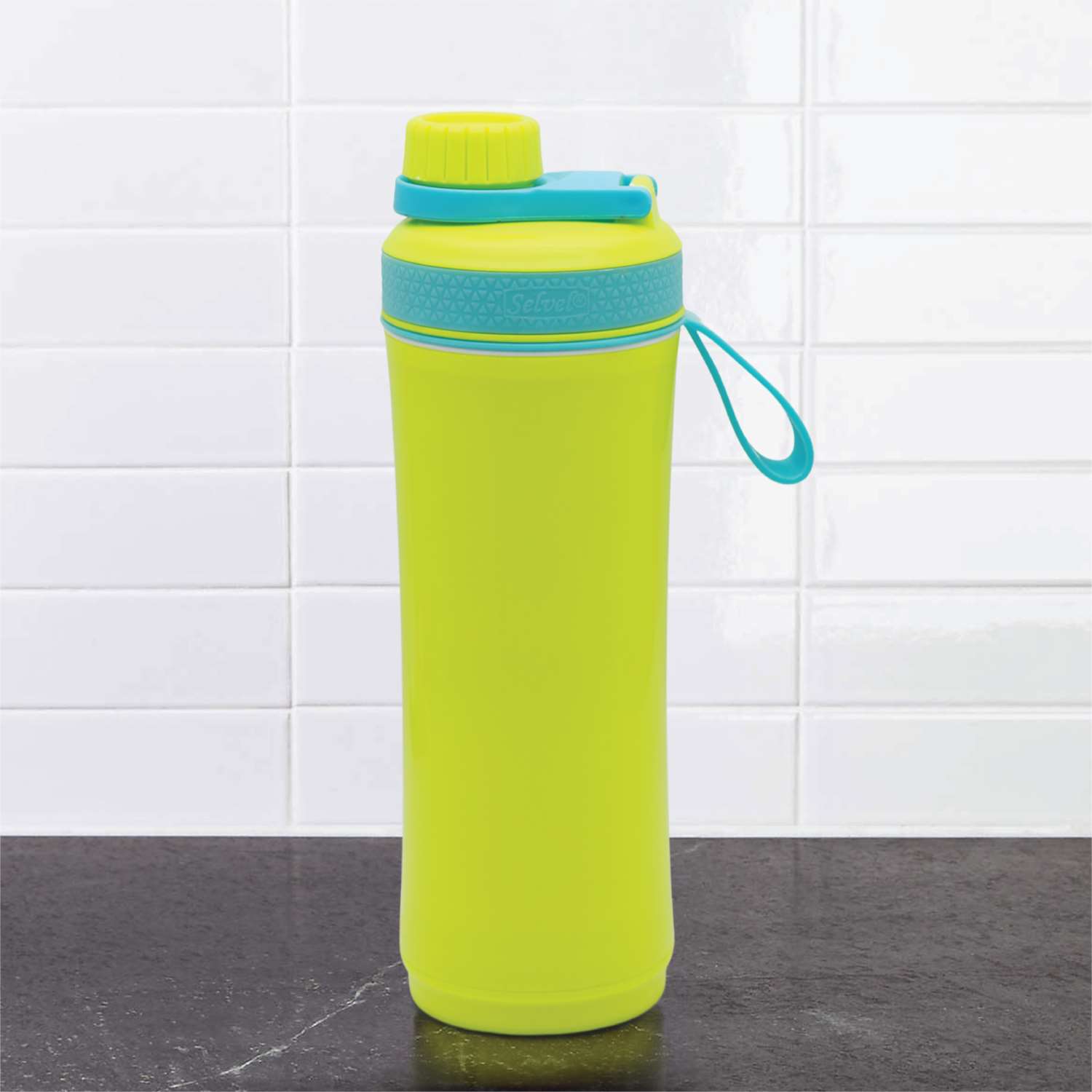 Selvel Cooltech Plastic Water Bottle Green 900Ml