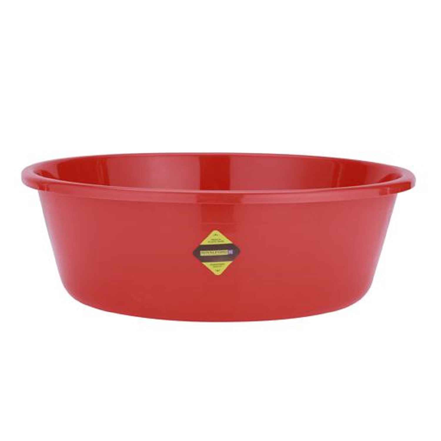Royalford Tub With Ring - Plastic - Red - 17 LITER