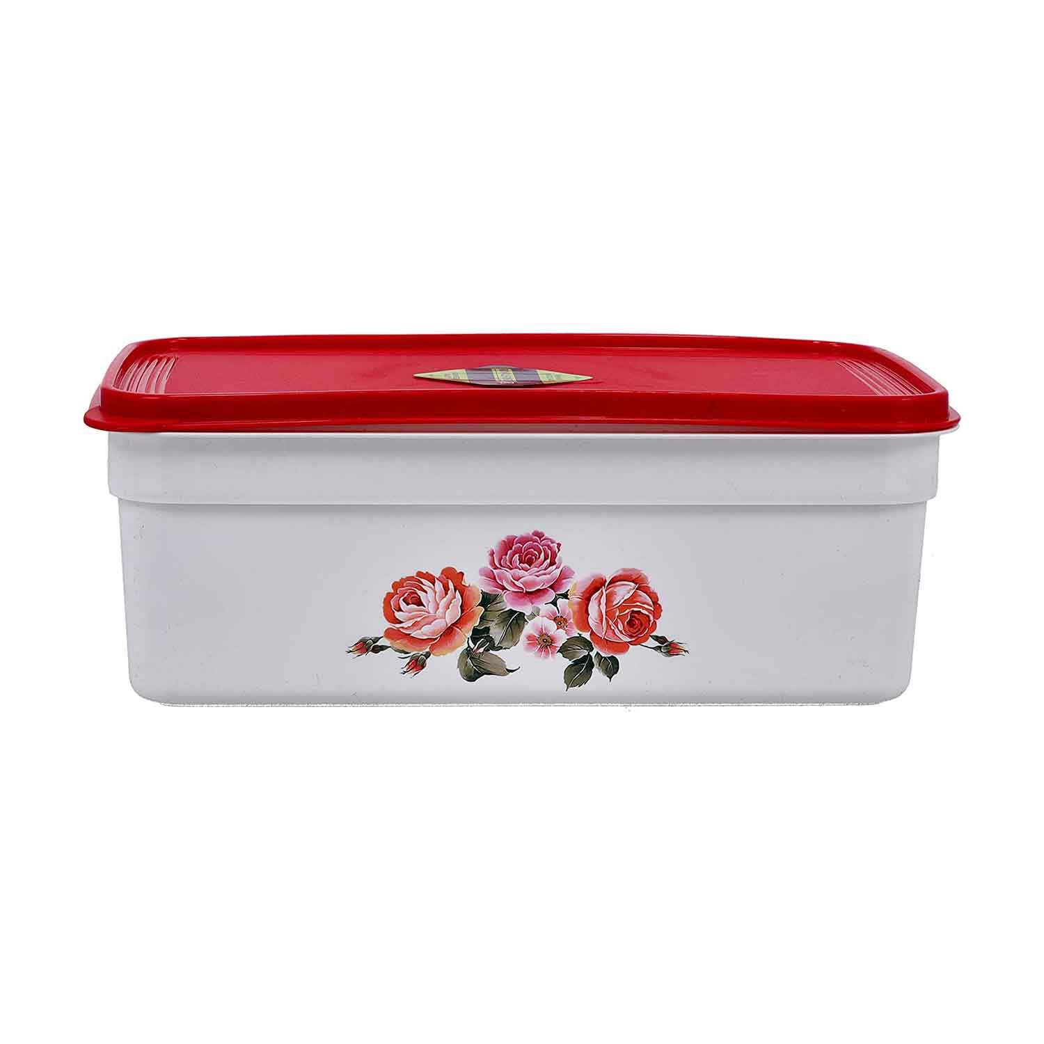 Royalford Rectangular Storage Bowl, 2.50L Plastic Container, Rf10871 | Air-Tight Lid Bpa-Free Box | Suitable For Dishwasher, Freezer | Meal Prep Storage Tubs