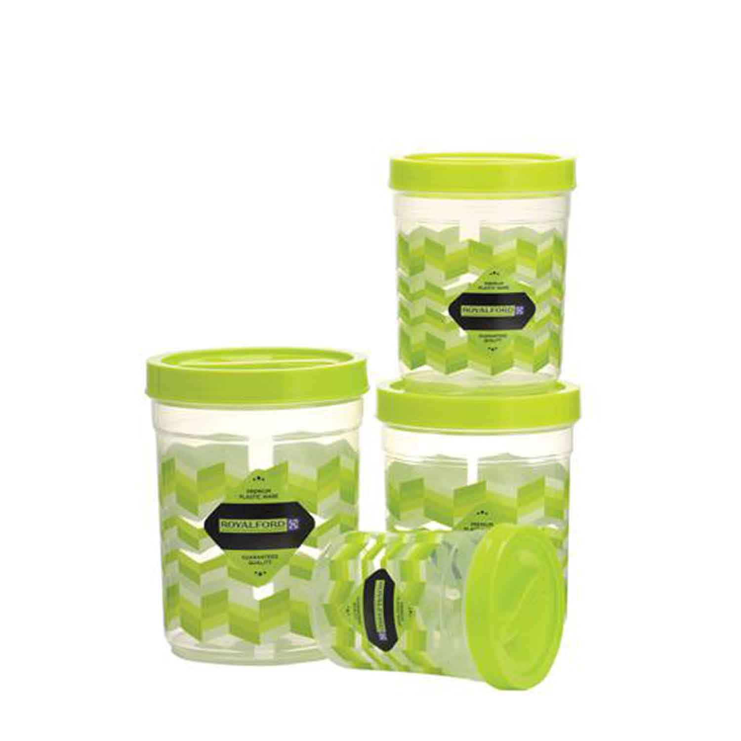 Royal Ford 4Pcs Plastic Container Set