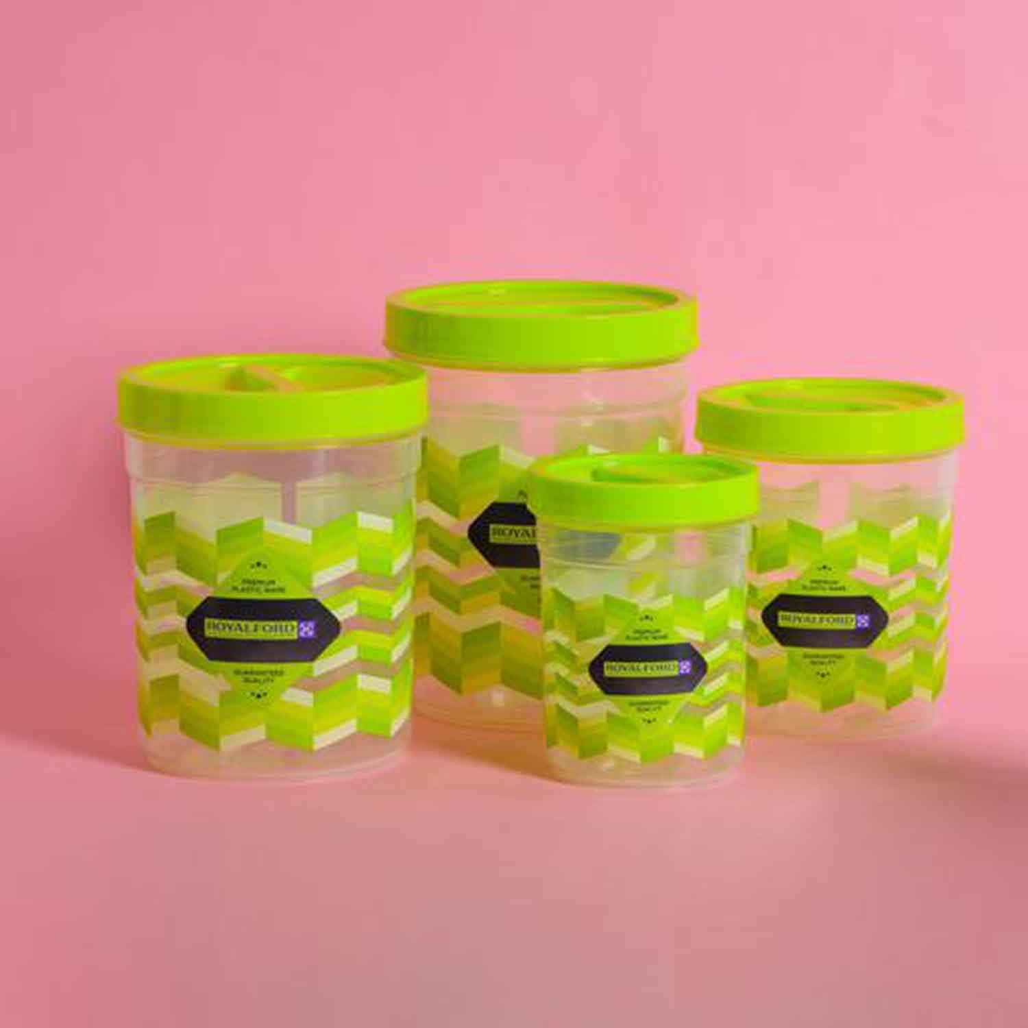 Royal Ford 4Pcs Plastic Container Set