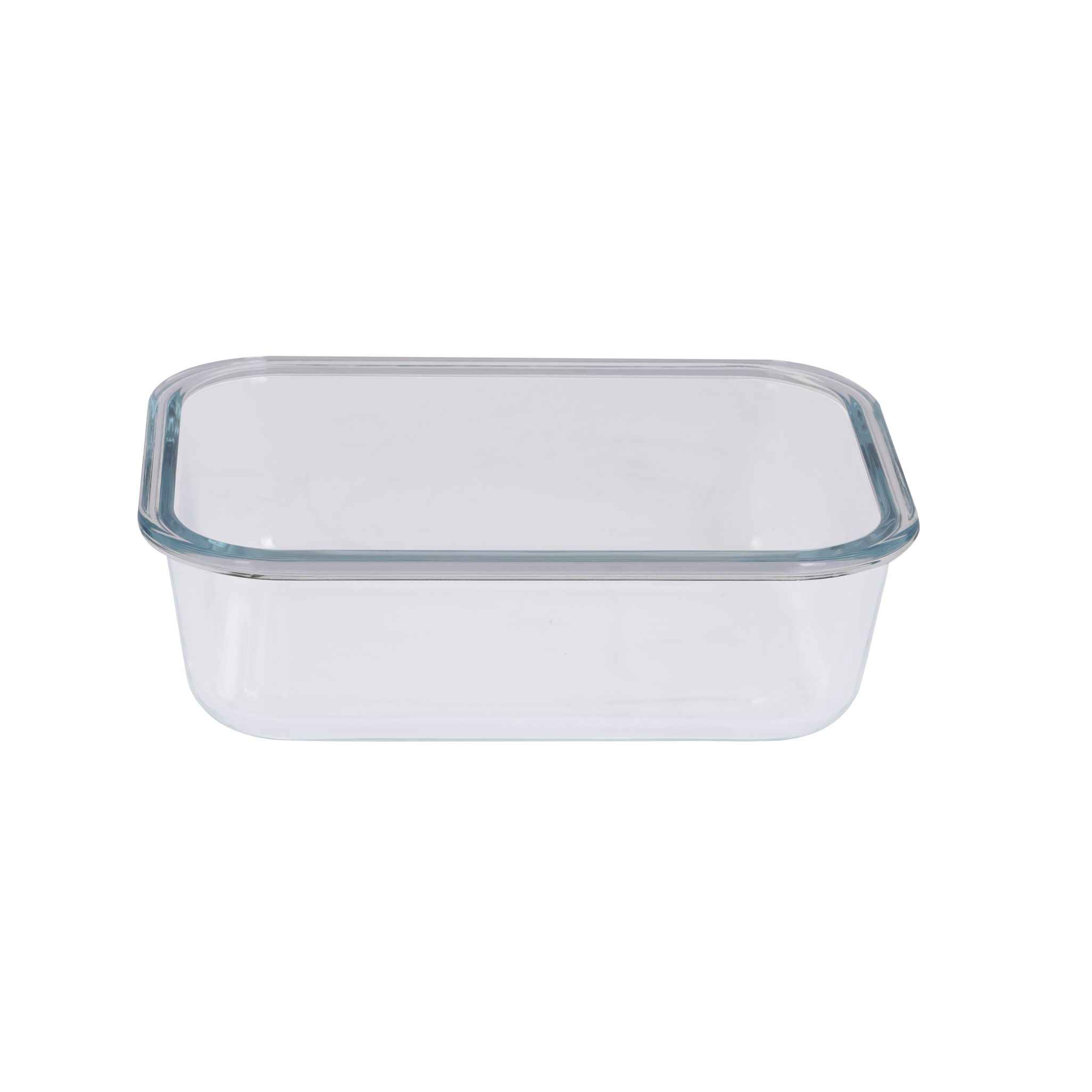 Royalford Rf9984 2Pcs Glass Airtight Container With Lids 1000Ml & 400Ml - Durable Heat Resistant Borosilicate Glass Dishwasher/Oven/Freezer Safe | Leak Proof Glass Meal Prep Containers