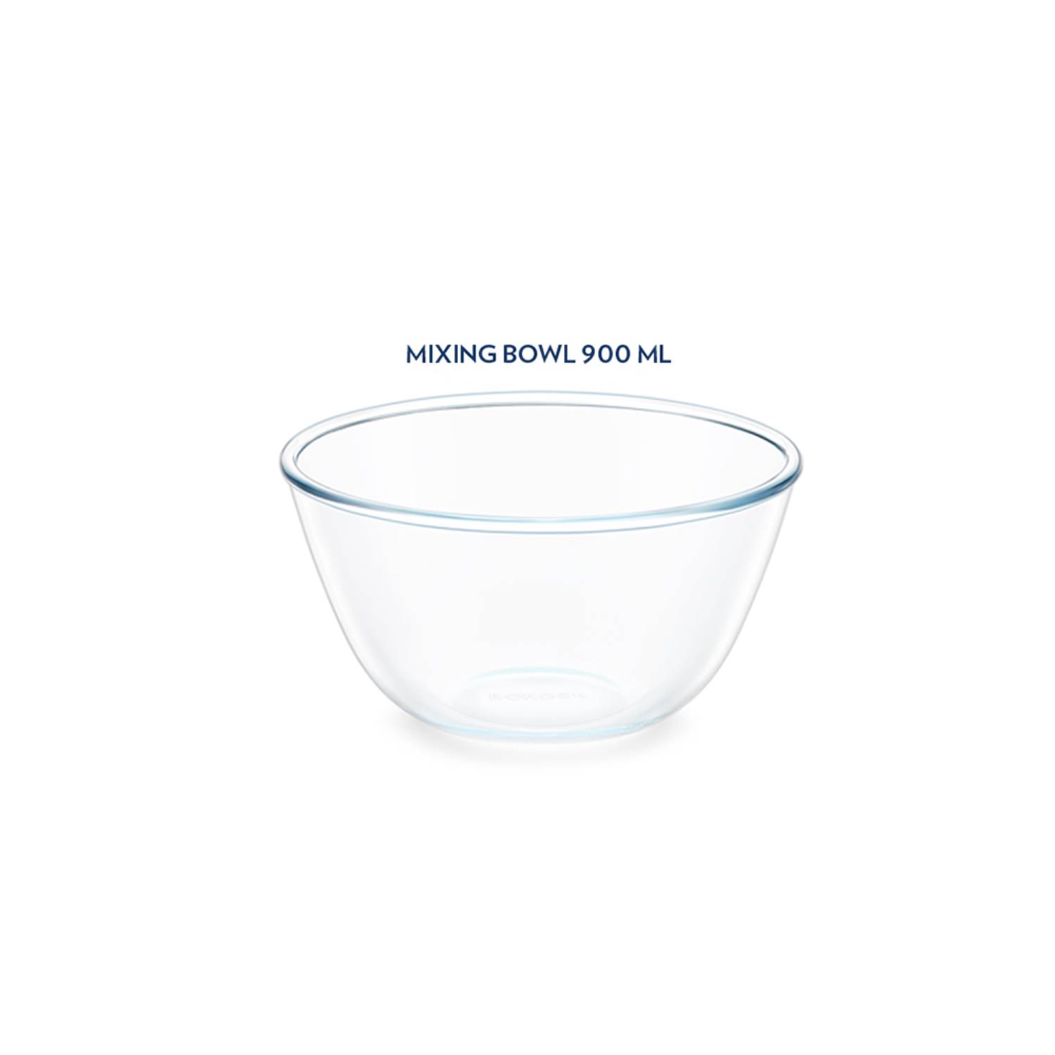 Borosil Borosilicate Round Glass Mixing Bowl 900 Ml