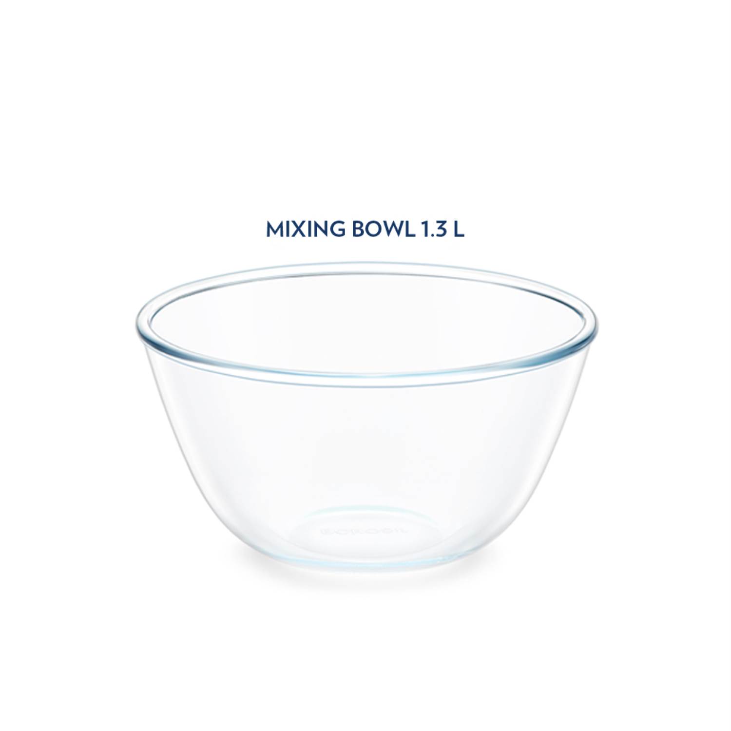 Borosil Borosilicate Round Glass Mixing Bowl 1.3 Litre