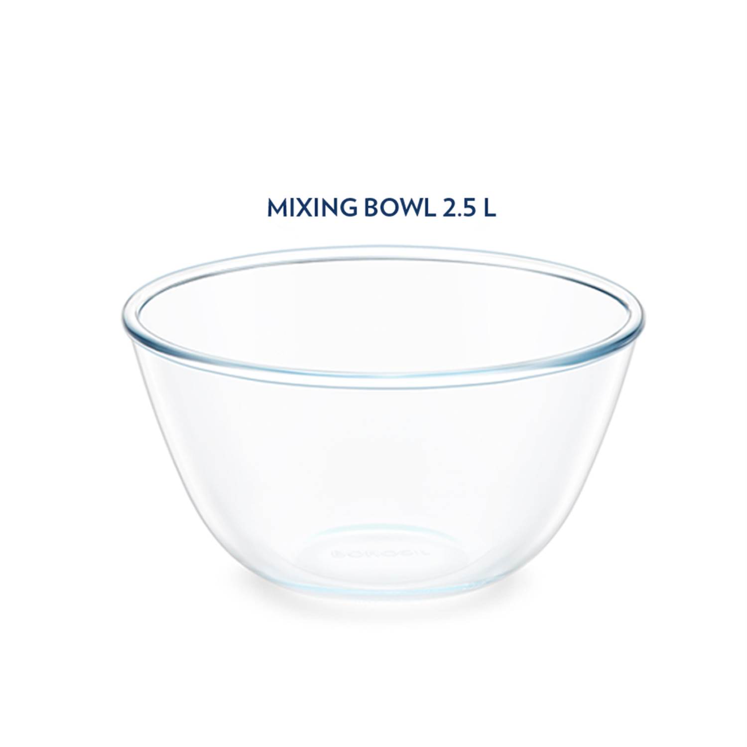 Borosil Borosilicate Round Glass Mixing Bowl 2.5 Litre