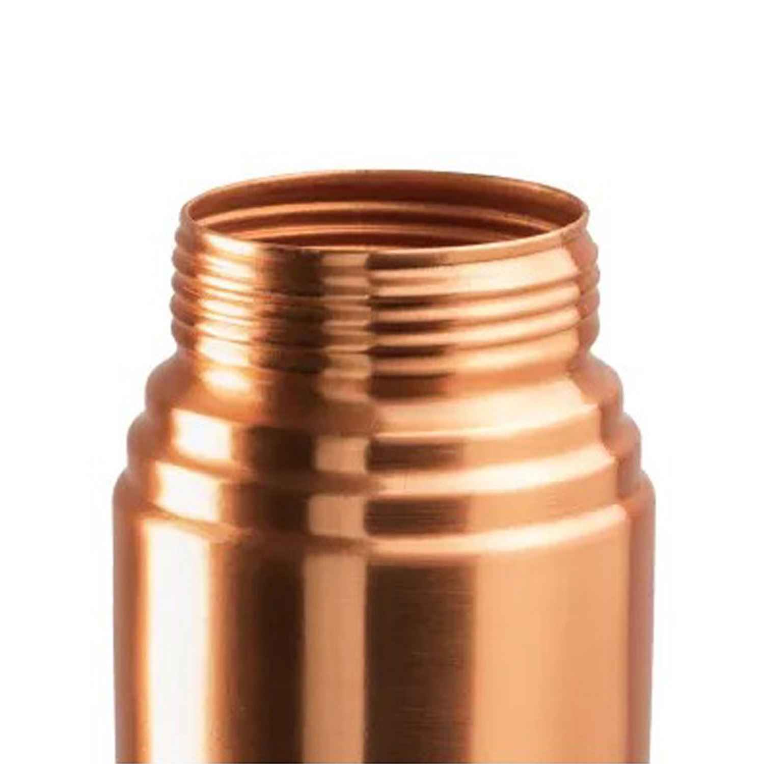 Raj Copper Sports Bottle 5-Bottle Combo, 800 Ml